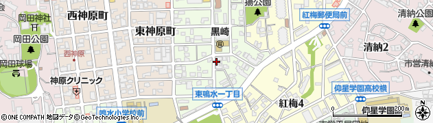 福岡県北九州市八幡西区南八千代町周辺の地図