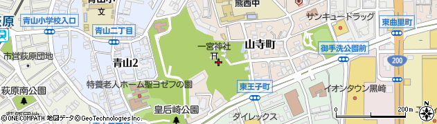 福岡県北九州市八幡西区山寺町12周辺の地図