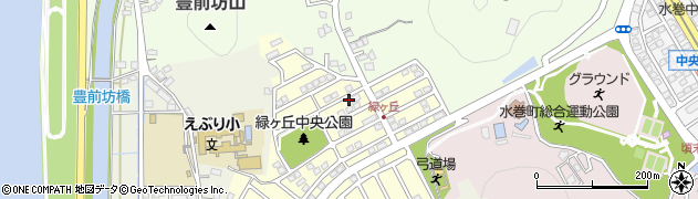 福岡県遠賀郡水巻町緑ケ丘2丁目周辺の地図