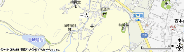 福岡県遠賀郡岡垣町三吉790周辺の地図