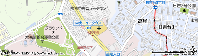 スーパーセンタートライアル水巻店周辺の地図