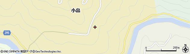 徳島県那賀町（那賀郡）小畠（射場）周辺の地図