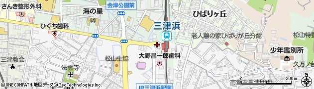 コインランドリー三津駅前店　空き情報確認周辺の地図