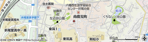 福岡県北九州市八幡西区南鷹見町周辺の地図
