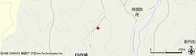 徳島県那賀町（那賀郡）中山（平山前）周辺の地図