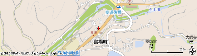 愛媛県松山市食場町周辺の地図