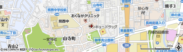 北九州市役所　市民文化スポーツ局筒井市民センター周辺の地図