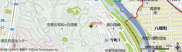 篠崎南公園周辺の地図