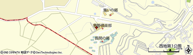 熊野倶楽部　湯浴みぼっこ周辺の地図