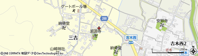 福岡県遠賀郡岡垣町三吉839周辺の地図