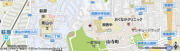 福岡県北九州市八幡西区山寺町12-7周辺の地図