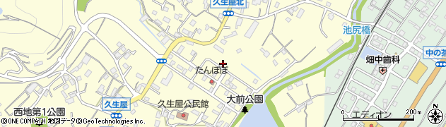 三重県熊野市久生屋町周辺の地図