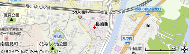 福岡県北九州市八幡西区長崎町周辺の地図