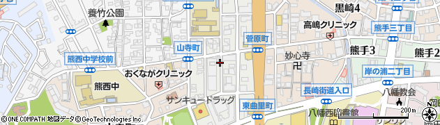 福岡県北九州市八幡西区筒井町周辺の地図