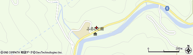新居浜市別子山支所周辺の地図