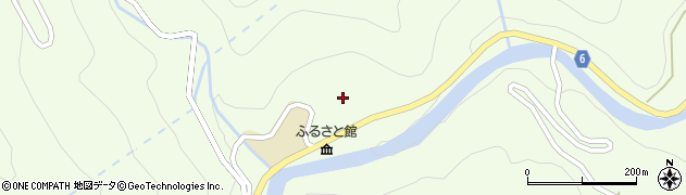 愛媛県新居浜市別子山（保土野）周辺の地図