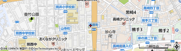 日産レンタカー黒崎店周辺の地図