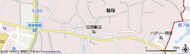 福岡県遠賀郡岡垣町糠塚421周辺の地図