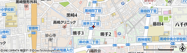 ヤマガタ黒崎ビル周辺の地図