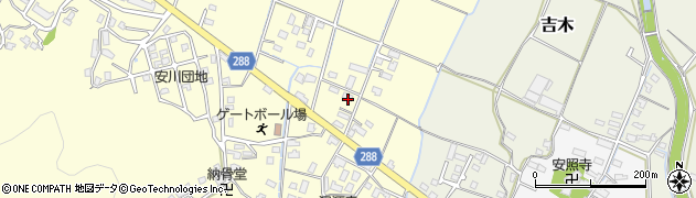 福岡県遠賀郡岡垣町三吉227周辺の地図