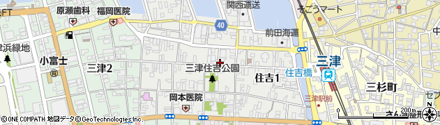 亀井美容室周辺の地図