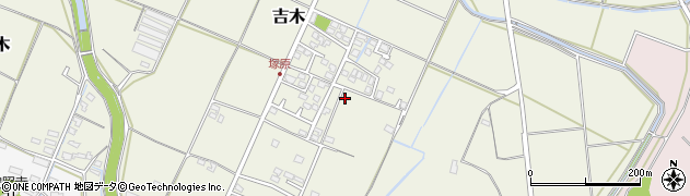 福岡県岡垣町（遠賀郡）吉木周辺の地図