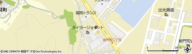 福岡県北九州市門司区恒見1378周辺の地図