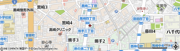 株式会社芳賀　エステート芳賀黒崎不動産流通センター周辺の地図