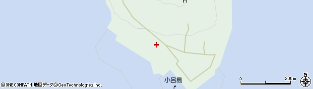 小呂島公園周辺の地図