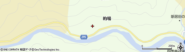 徳島県那賀郡那賀町横谷周辺の地図