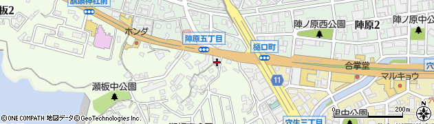 京極針専門院周辺の地図