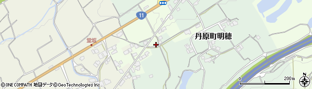 愛媛県西条市丹原町志川1178周辺の地図