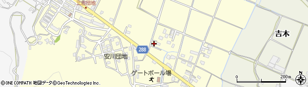 福岡県遠賀郡岡垣町三吉178周辺の地図
