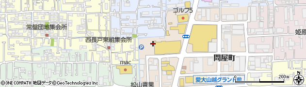 愛媛県松山市問屋町周辺の地図