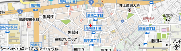 福岡銀行黒崎支店 ＡＴＭ周辺の地図