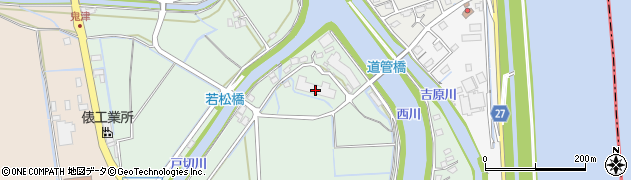 刀根電機工業所　遠賀工場周辺の地図