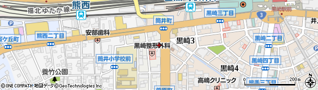 トヨタレンタリース福岡八幡店周辺の地図