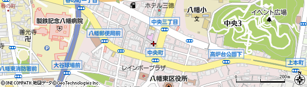木村家のパン中央町本店周辺の地図
