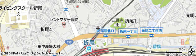 池田屋 折尾店周辺の地図