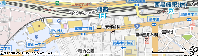 アプライド株式会社　黒崎店周辺の地図