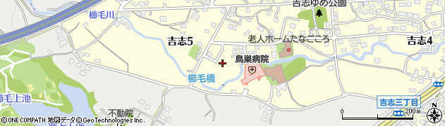 吉志中公園周辺の地図