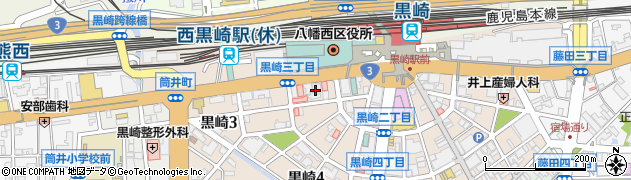 黒崎駅前グリーンビル周辺の地図