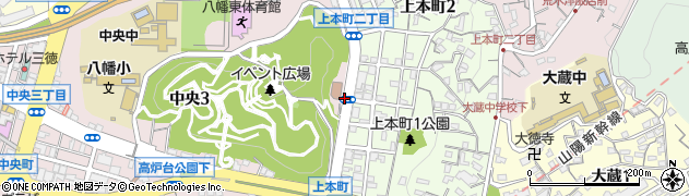 枝光南市民センター前周辺の地図