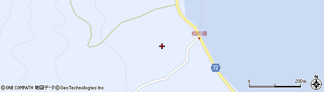 山口県柳井市阿月周辺の地図