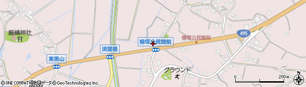 福岡県遠賀郡岡垣町糠塚907周辺の地図