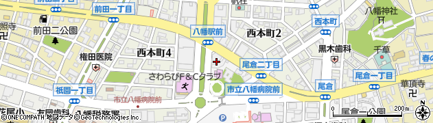 福岡ひびき信用金庫　人事グループ周辺の地図