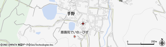 福岡県遠賀郡岡垣町手野1129周辺の地図