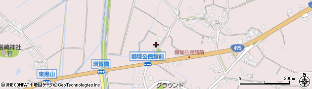 福岡県遠賀郡岡垣町糠塚904周辺の地図