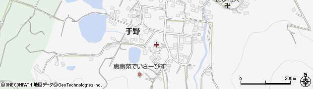 福岡県遠賀郡岡垣町手野1132周辺の地図