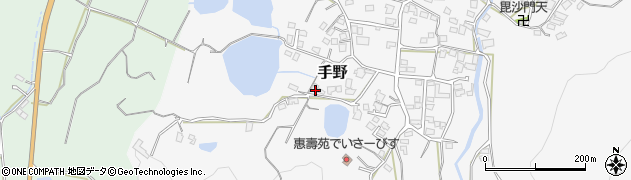 福岡県遠賀郡岡垣町手野1111周辺の地図